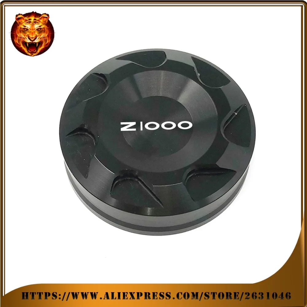 

Motorcycle Rear Brake Fluid Reservoir Cover Cap For Kawasaki Z1000 2003-2006 (not front) With Logo CNC Free shipping Red Blue