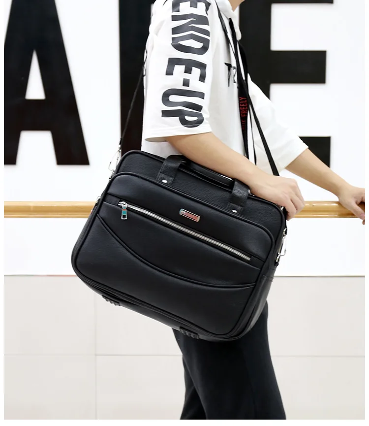 Мужская сумка-тоут для ноутбука деловая сумка через плечо сумки-мессенджеры