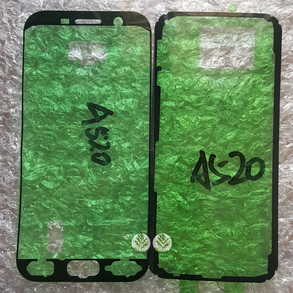 2 шт. новинка предварительно обрезаемая передняя рамка для ЖК экрана клейкая +