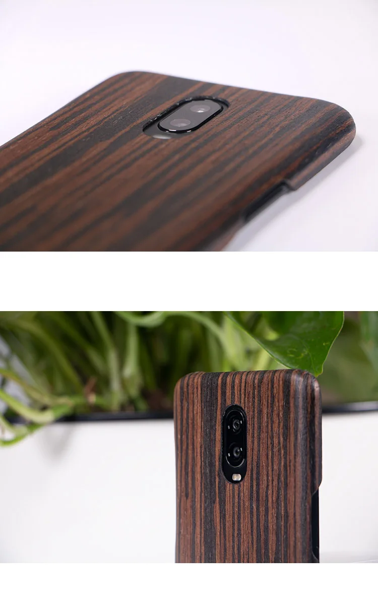 Натуральный Деревянный чехол для телефона для OnePlus 6T 6, чехол, бамбук/орех/палисандр/Черное ледяное дерево/оболочка(настоящее дерево) OnePlus6T 1+ 6T 6