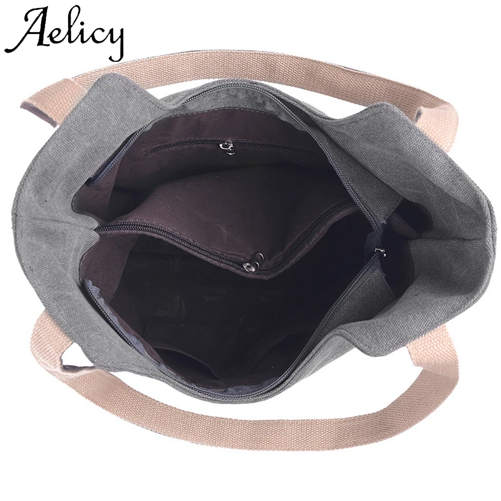 Aelicy женские сумки через плечо Холщовая Сумка высокого качества сумка на с