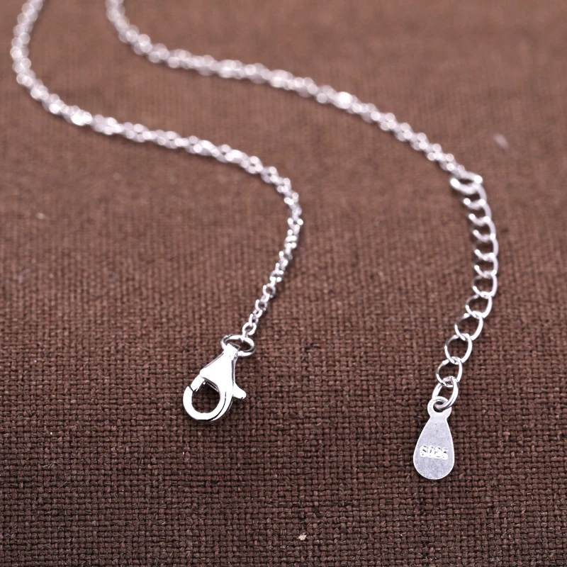 925 Sterling Silver 10-11mm Pearl or Round Bead Semi Mount Pendant Necklace Setting Fine Jewelry Wholesale | Украшения и