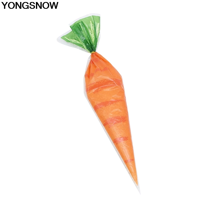 YONGSNOW 20 шт./лот пасхальный пластиковый конус форма морковки печенье шоколадная