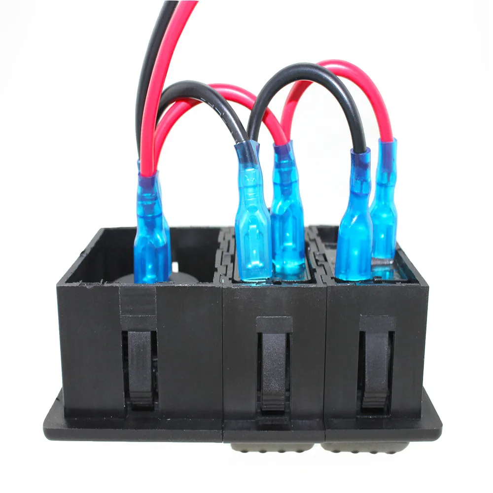 Светодиодный цифровой вольтметр с переключателем качалкой управляемым дисплеем