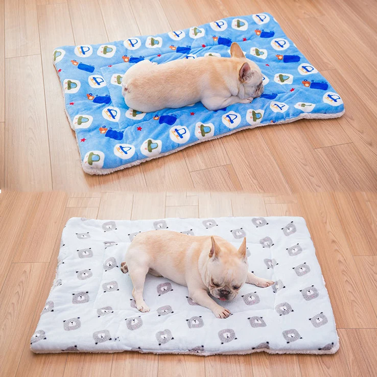Hoomall мягкий коврик для собак, домашний коврик, теплое зимнее плюшевое уютное гнездо для маленьких средних и больших размеров, Конура для собаки, мягкая собака, щенок, кошки, теплая кровать