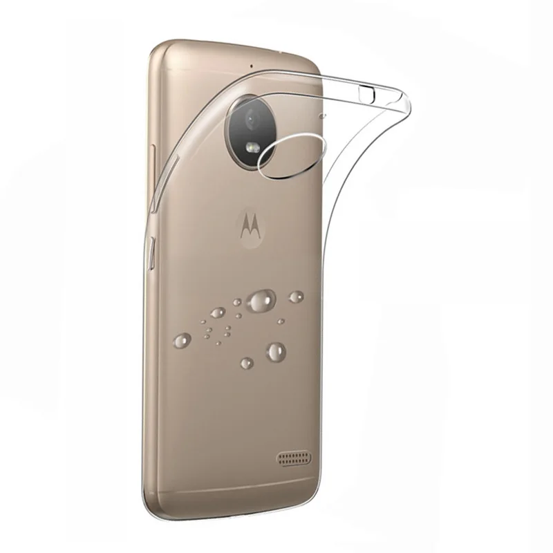 Ультратонкий Прозрачный мягкий силиконовый гелевый Чехол для телефона Motorola Moto E6