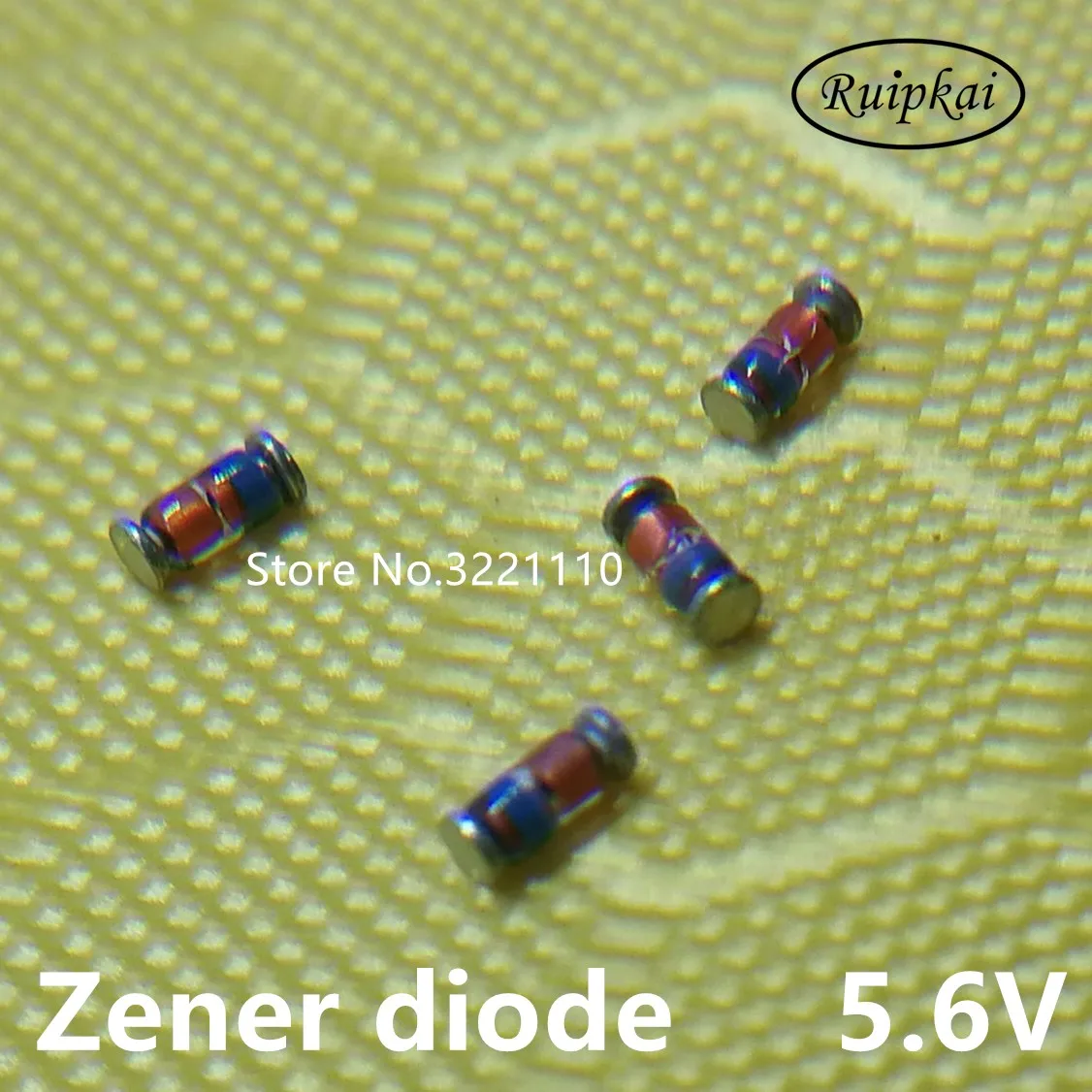 100 шт. 1206 5.6 В ZMM5V6 LL34 SOD80 500 МВт поверхностного монтажа стабилитрон 1/2 Вт LL 34 3216