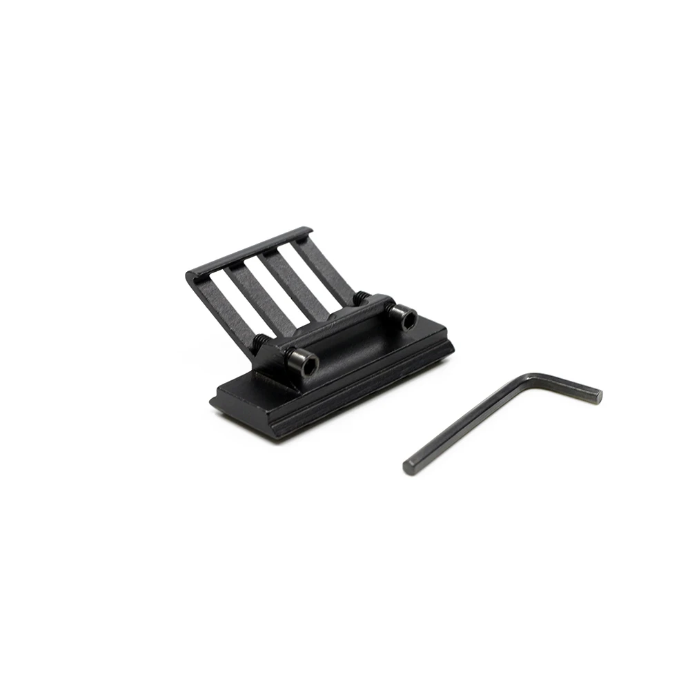 Tactical 5 Slots Side Rail 45 Angle Offset Low Profile Adapter Sight Laser 20mm Weaver Picatinny Mount For Hunting | Спорт и