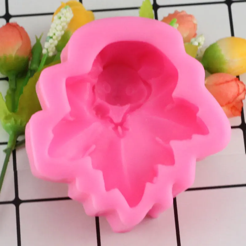 1 шт. Милая мышь клен помадка мыло Форма для шоколада, помадки DIY Кухня украшения торта инструменты