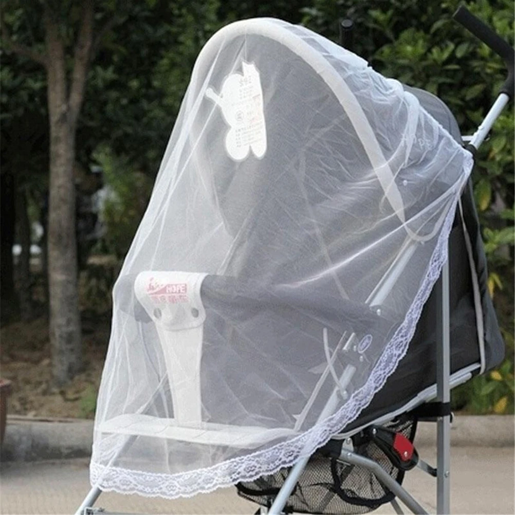 

Infants Baby Stroller Pushchair Buggy Mosquito Insect Protector Net Safe Mesh