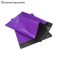 100pcs 6x9inch purple poly mailer 15x23cm self adhesive post mailing packaging mailer with self seal postal envelopes
