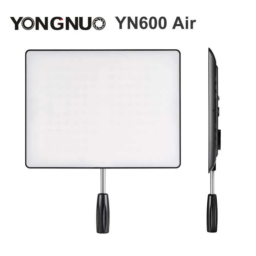 Ультратонкая светодиодная панель для видеосъемки YONGNUO YN600 Air 3200K-5500K двухцветное