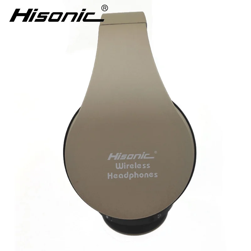 Hisonic Bluetooth-гарнитура Беспроводные Наушники Стерео Складные Спортивные Микрофон