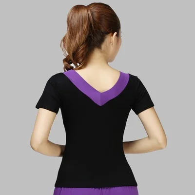 Женская Свободная блузка с коротким рукавом и V образным вырезом|female female|female