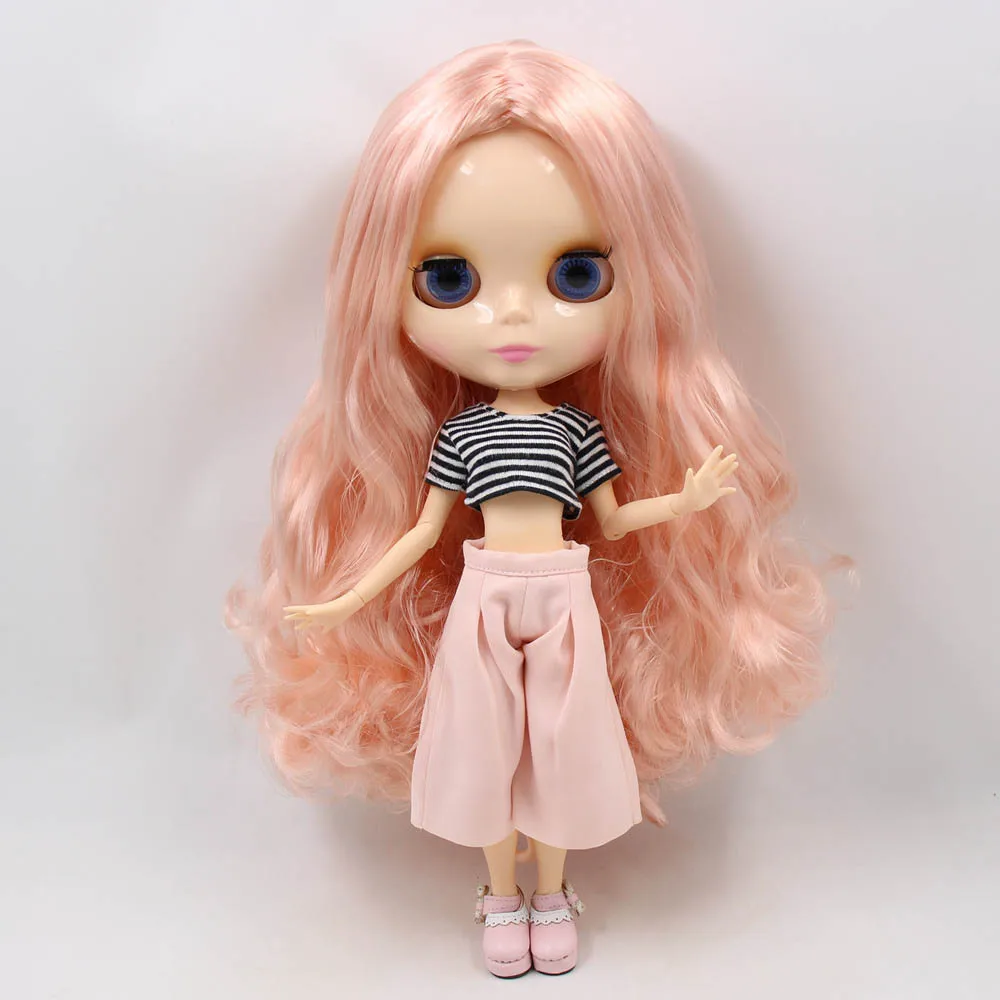 Ледяной DBS Blyth кукольные 1/6 персикового цвета микс светлые волосы натуральная
