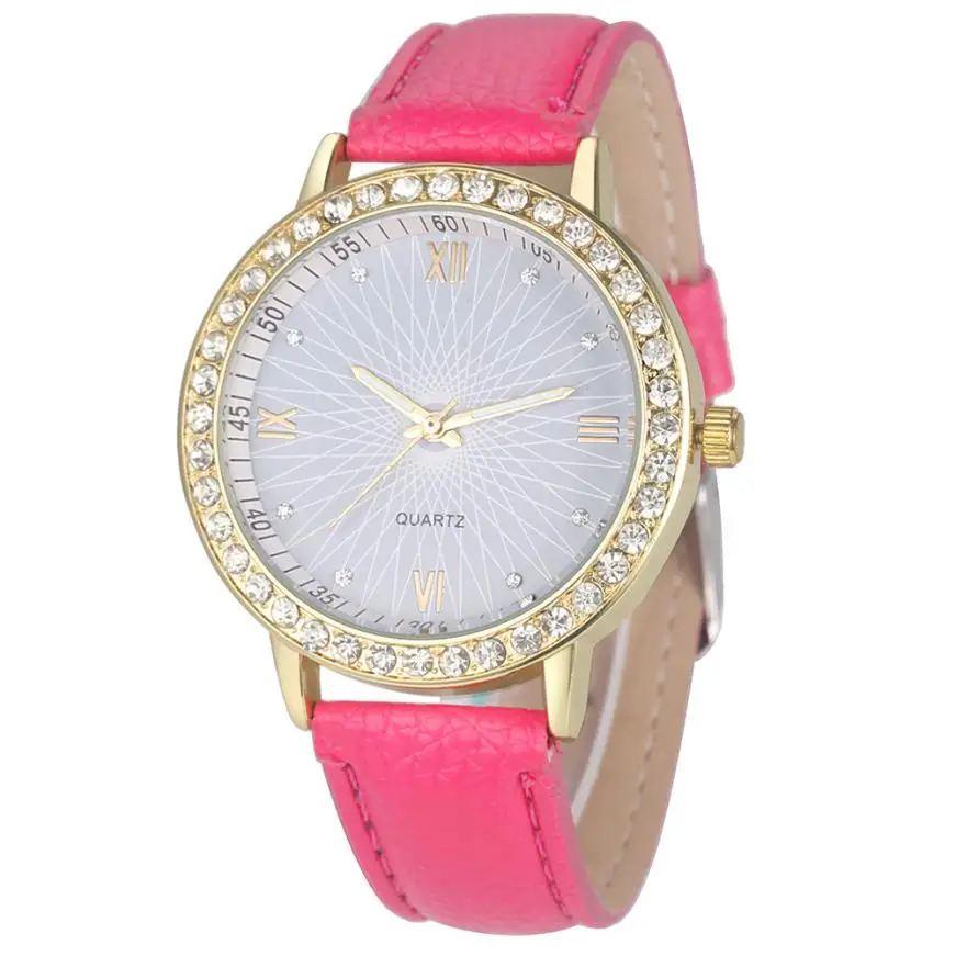 Lxury золотые часы женские со стразами дамские Модные кварцевые Reloj Mujer Relogio Feminino