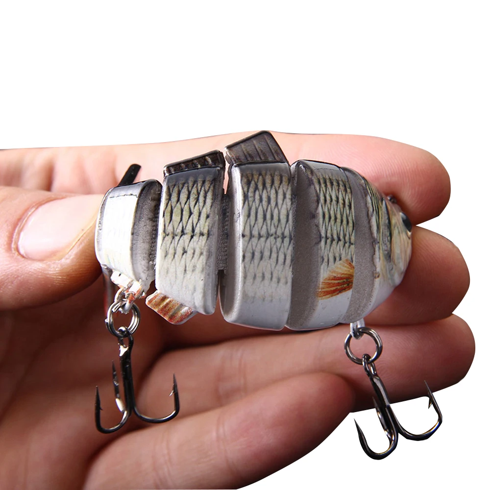2 шт./Лот рыболовная приманка 6 сегментов 97 мм/20 г|6 segment|fishing lureartificial pesca |