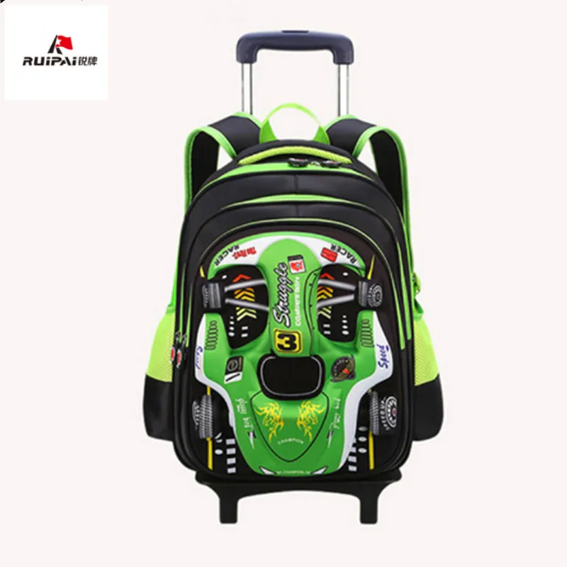 Детские школьные сумки с колесами чемодан на колесиках для путешествий рюкзаки