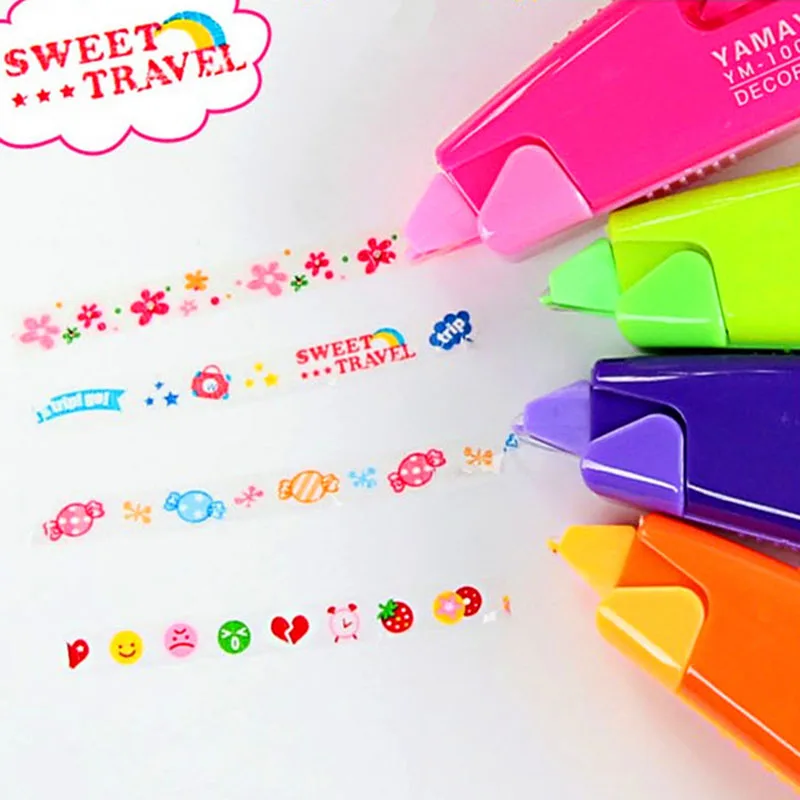 Новинка Школьный Канцтовары push декоративный милый мультфильм кружевной