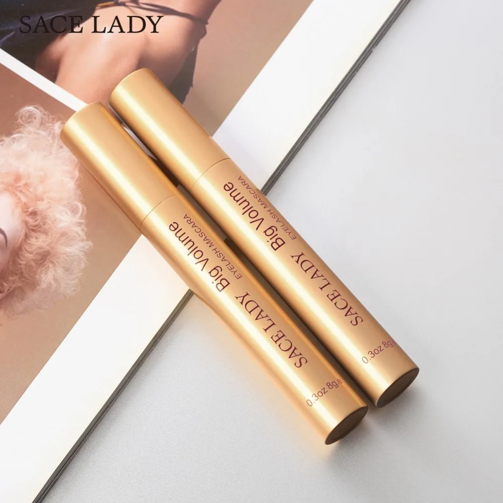 SACE LADY Mascara Makeup Brand Curling Thick Black Eye Lashes Rimel Professional Make Up Volume Natural Eyelash Cosmetic |