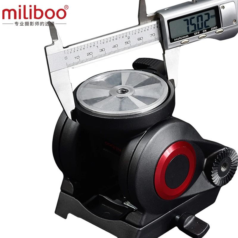 Профессиональный портативный штатив для видеокамеры miliboo MTT704B из углеродного