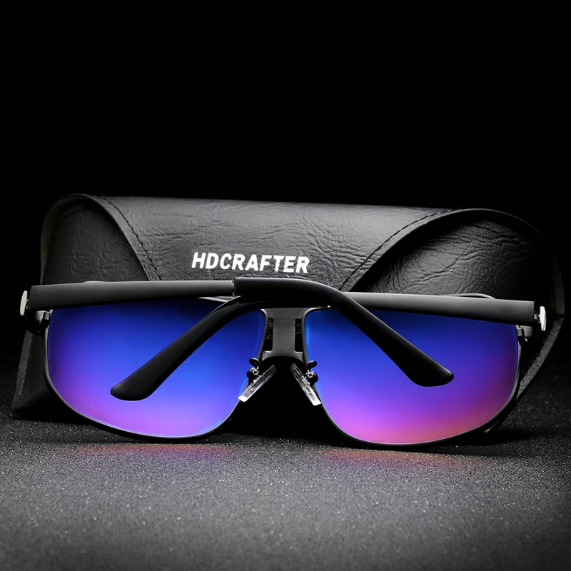 HDCRAFTER 2017 Brand New Солнцезащитные Очки óculos де сол мужской Старинные gafas Покрытие