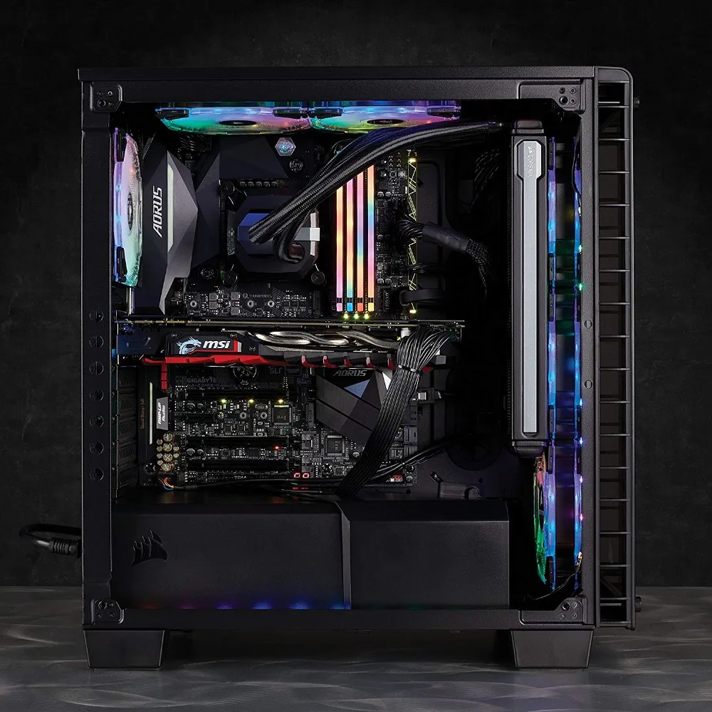Модуль оперативной памяти CORSAIR RGB PRO двухканальный модуль DDR4 PC4 для ПК поддержка