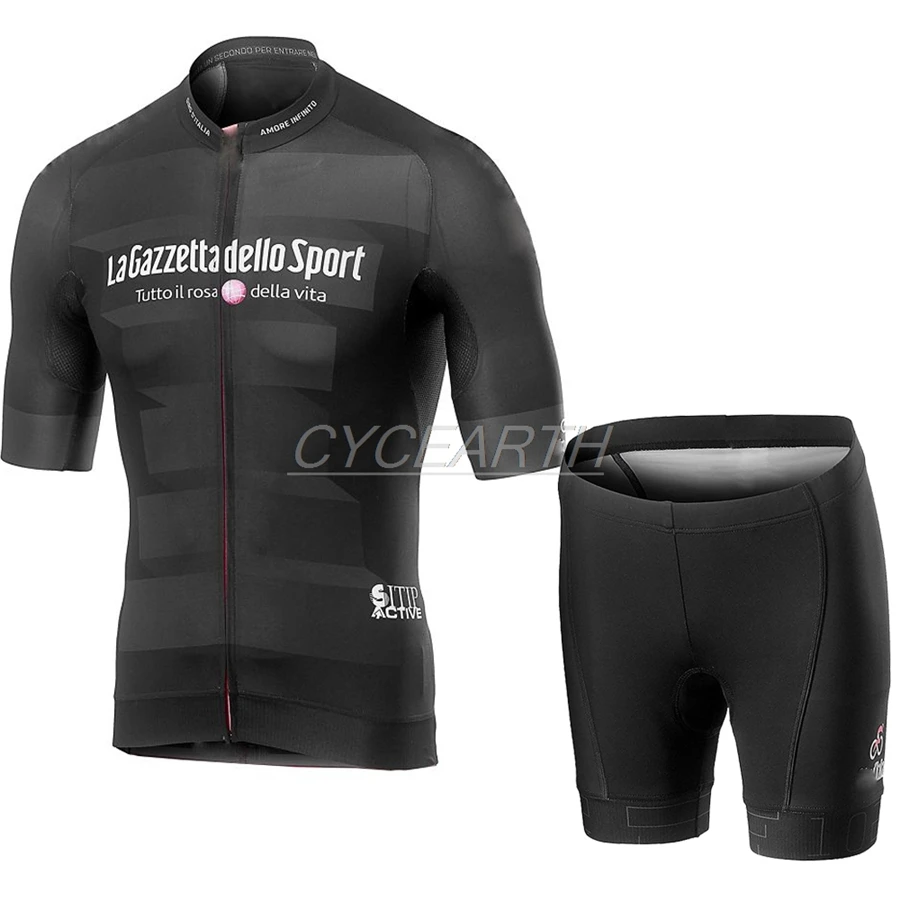 Pic Color Pro Team ITALIA Men Cycling Summer Jersey short sleeve Set bib shorts Breathable MTB racing maillot Wear Clothing ITALY - Цвет: Pic Color