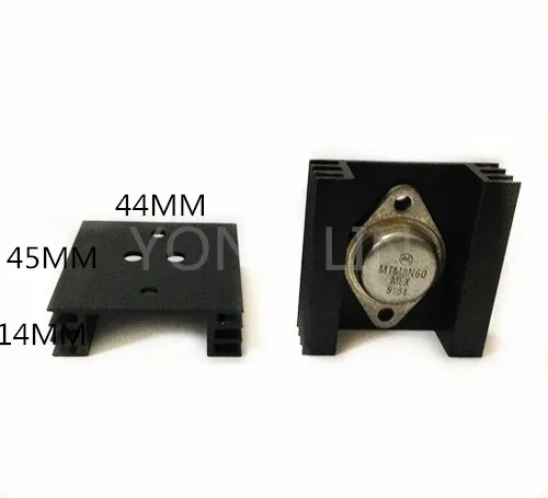 5 шт твердотельные реле heatsink44 * 14-45 мм/алюминиевый радиатор/аудио радиатор |