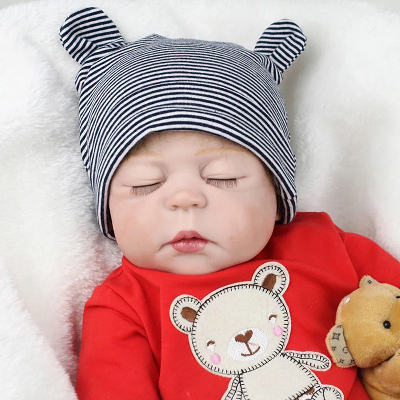 Новая имитация регенерированной мягкой резиновой Кукла Reborn Реалистичная кукла