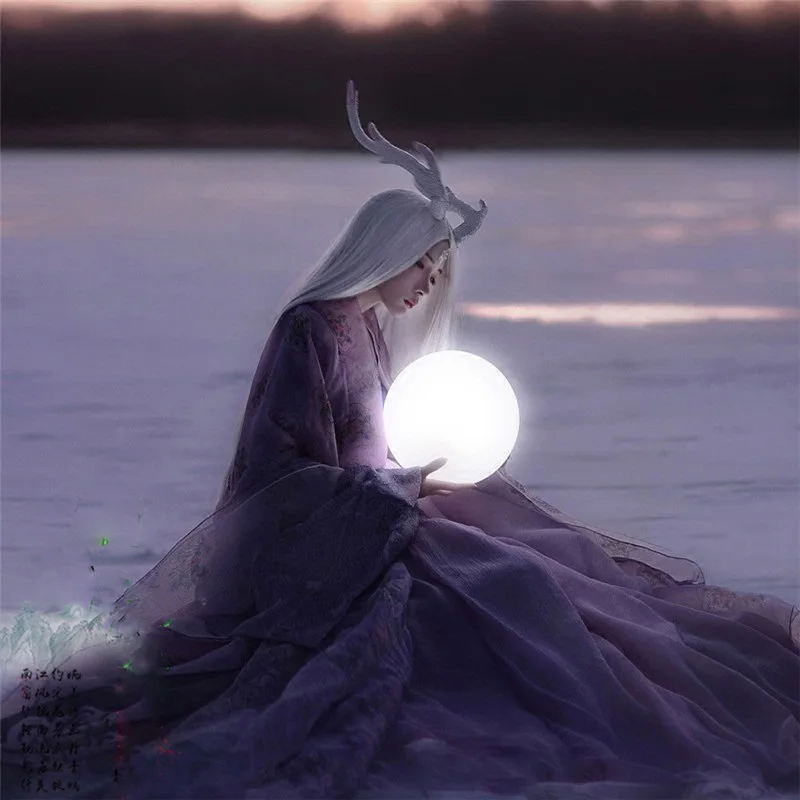 Jiao Zhu Zhuan Dragon Princess женский костюм Hanfu фото дом костюм для тематической фотографии Косплей Hanfu Dragon Ball