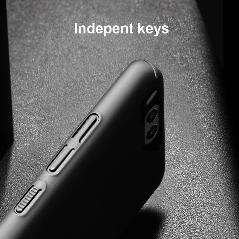 Чехол MAKAVO для Xiaomi Mi6 360 полностью Матовые чехлы из кожи жесткий пластиковый корпус