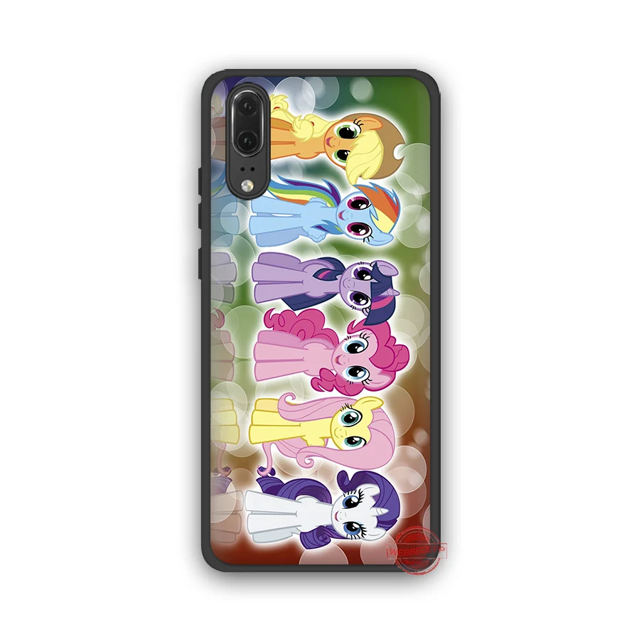 WEBBEDEPP My Little Pony Friendship is Magic Soft Case for Huawei P8 P9 P10 P20 P30 Lite Pro 2017 2018 2019 Cover | Мобильные