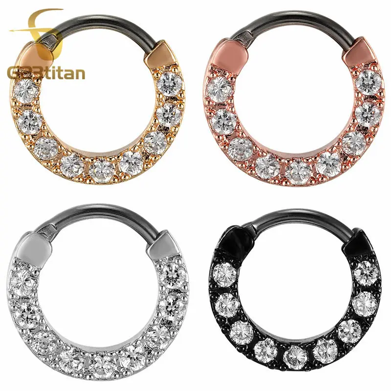Металлическая перегородка для пирсинга носа G23titan 16 г 8 мм|piercing body jewelry|body jewelryg23