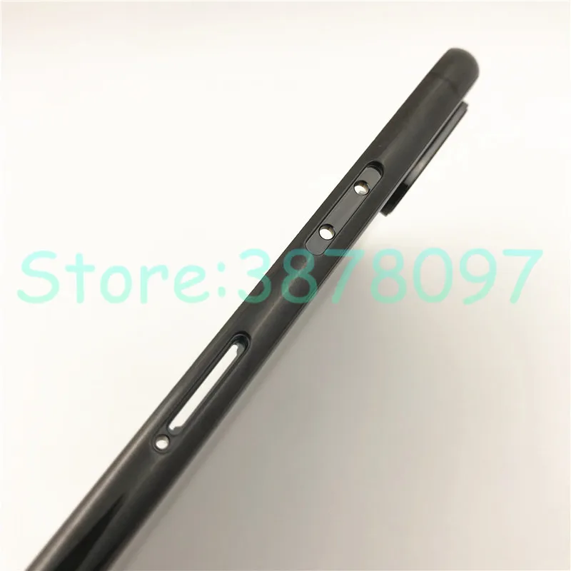 Original For iphone X New Back Middle Frame Chassis Full Housing Assembly Battery Cover For iphone X back Housing With Logo
