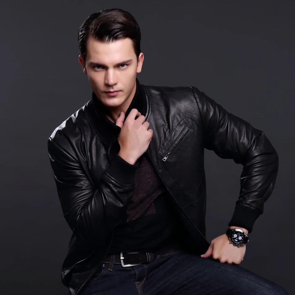 Бренд MEGIR роскошные модные повседневные часы мужские наручные хронограф