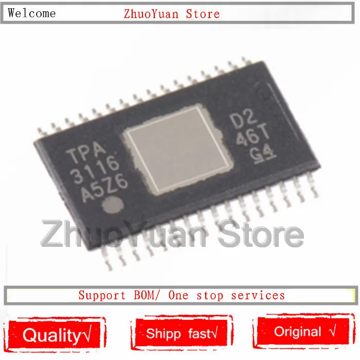 Новая Оригинальная микросхема tpa3116d2dock HTSSOP32 TPA3116D2 HTSSOP-32 TPA3116 IC 1 шт./лот |