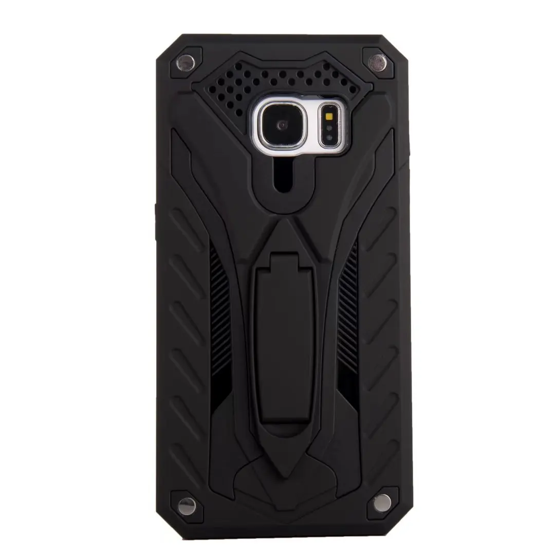 Сверхмощный Гибридный чехол для Iphone X 8 7 6s 6 5S Se samsung Galaxy S7 Edge S8 S9 Plus Note с подставкой