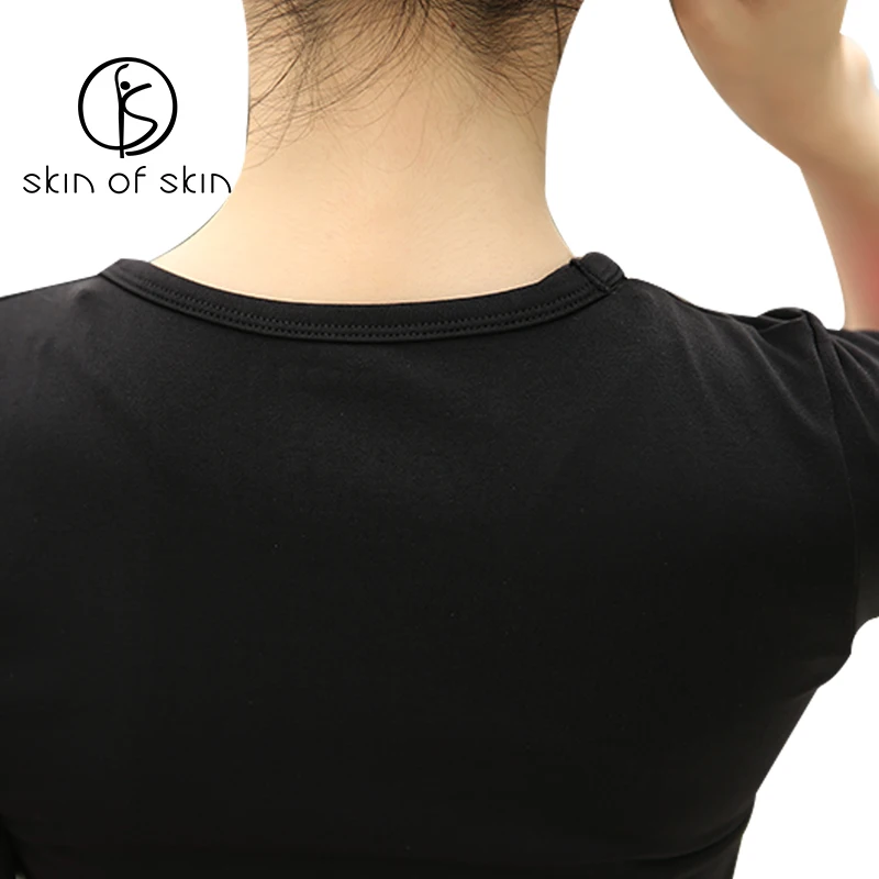 Быстросохнущая Женская Спортивная футболка для йоги дышащий нарукавник с