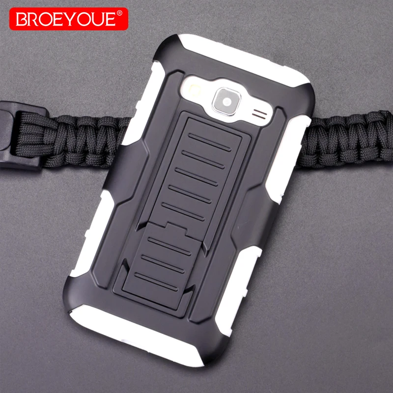 Противоударный чехол BROEYOUE Armor для Samsung Galaxy Core Prime G360H G361H телефона с защитой от
