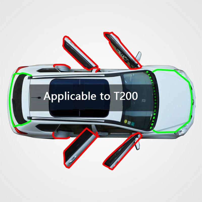 Для автомобиля Zotye T200. Уплотнительная лента для автомобильной двери аксессуары