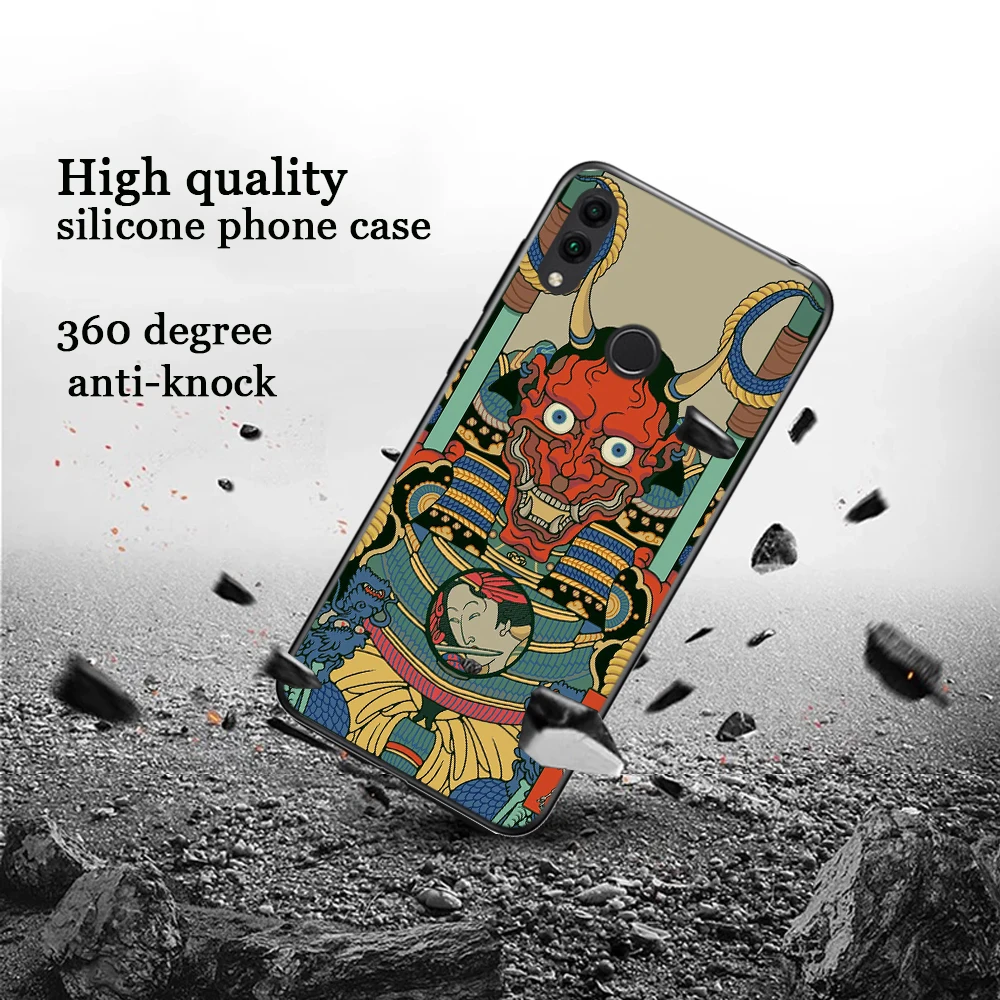Художественный силиконовый чехол в японском стиле для huawei honor 6A 7A Pro 7X8 Lite 8X 8C 9 Note 10 View 20 9X
