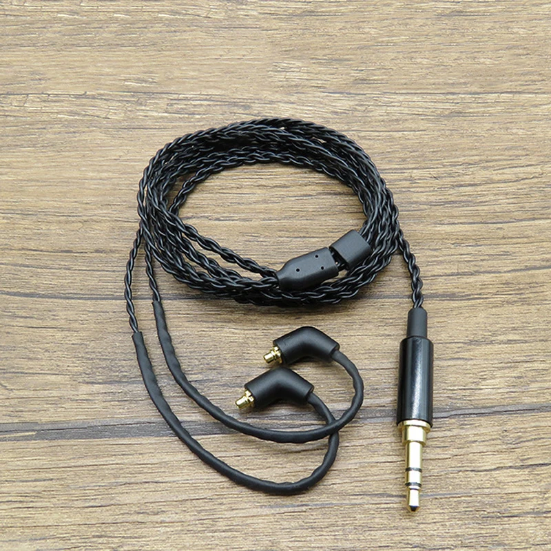 DIY MMCX SE215 кабель для Shure SE535 SE846 SE315 SE425 UE900 сменный медный наушников iPhone
