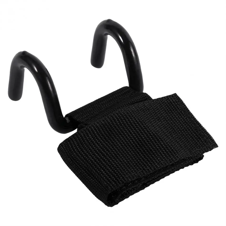 Wrist Support Protection Black Training Bandage Straps Hook Gym Grips Supports Posture Corrector | Красота и здоровье