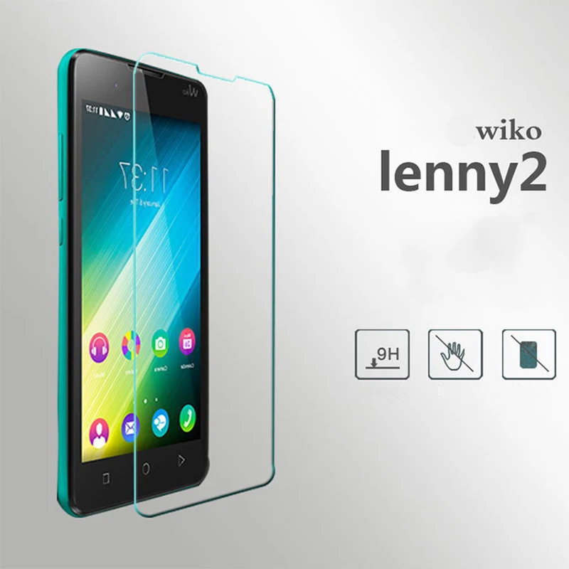 Оригинальная пленка для WIKO LENNY 2 3 Max 4 Plus 5 9H 2.5D Передняя ультратонкая Защита от