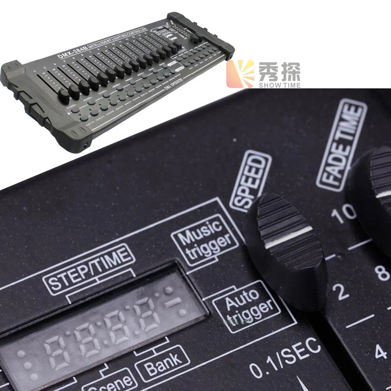 DMX 384 контроллер для сценического освещения 512 DMX консоль хорошее качество 384chanel 4157975167485548789899899