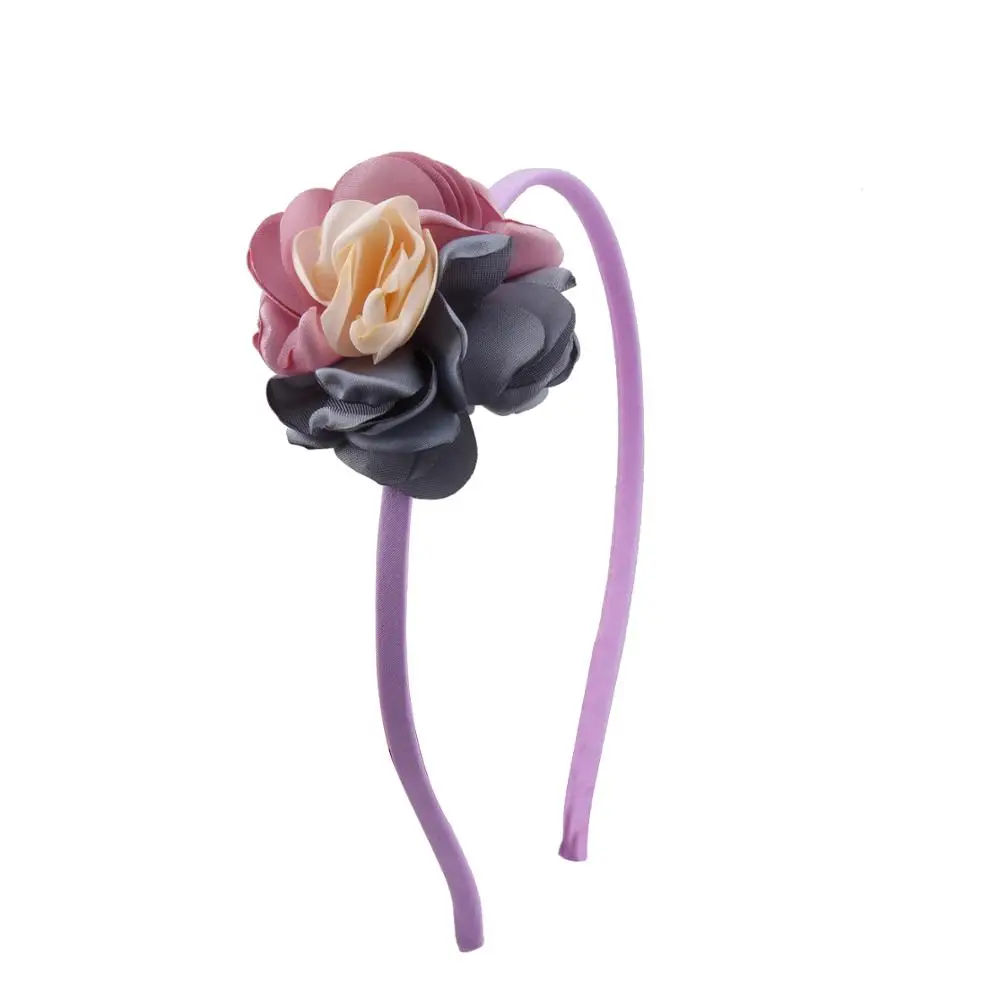 2021 Fashion Prom Party Colorful Flower Hair Accessories bands For GirlsHeadband |