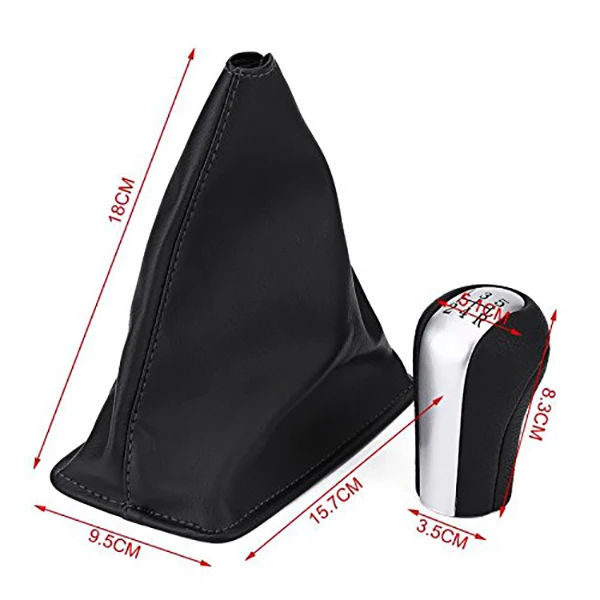 5 Speed Gear Shift Knob Gearstick Gaiter Boot For Toyota Corolla 1998-2009 With Head | Автомобили и мотоциклы