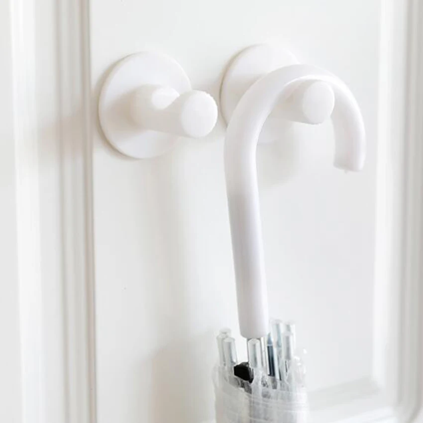 1PC DIY Towel Wall Hook Colorful Space ABS Single Bathroom Kitchen Door Clothes Key Hat Bag Hanger Rack Holder HOT | Дом и сад