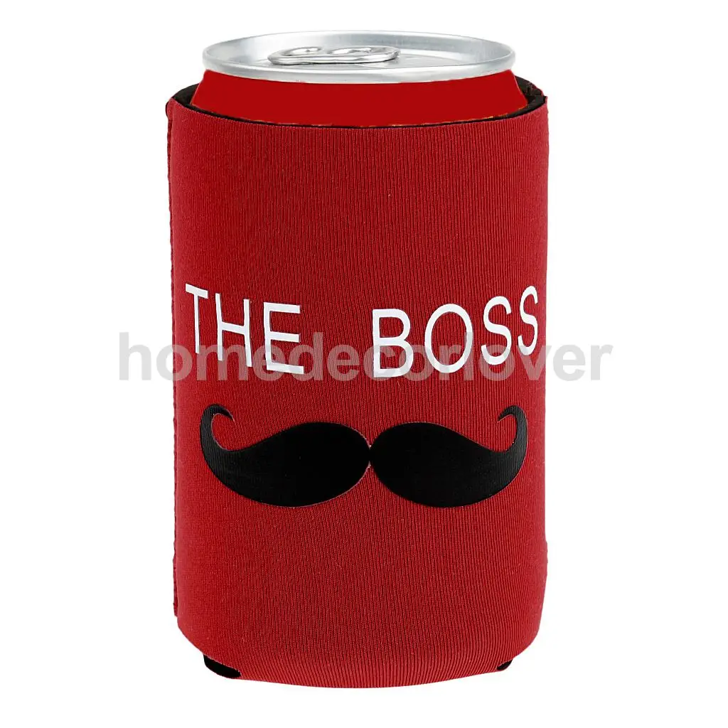 Набор из 4 шт. пивной жестяной банки для BOSS Cooler держатели рукавов свадебной
